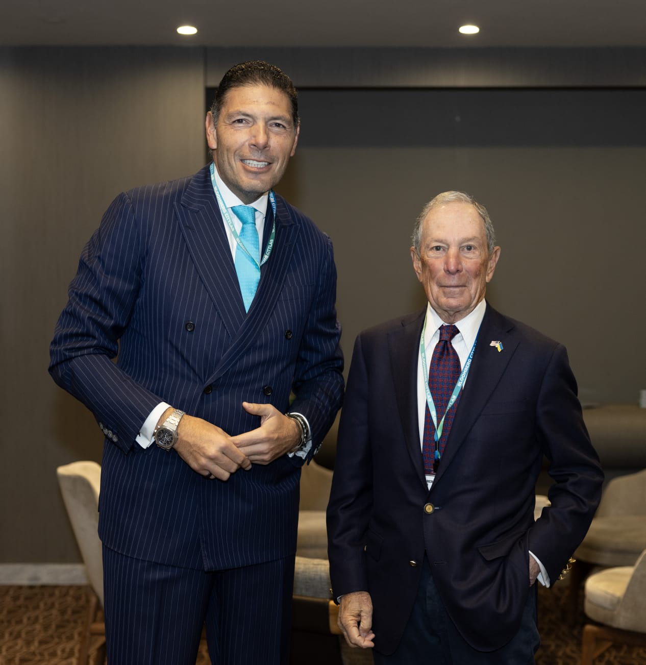 Reunión con Michael Bloomberg, 16 de octubre de 2024